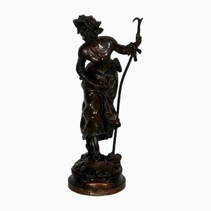 A.Gaudez, Miss Helyett, Late 19th Century, Bronze-RVK-1133687