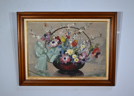 A. Lagrange, Still Life, 1920s, Oil on Canvas, Framed