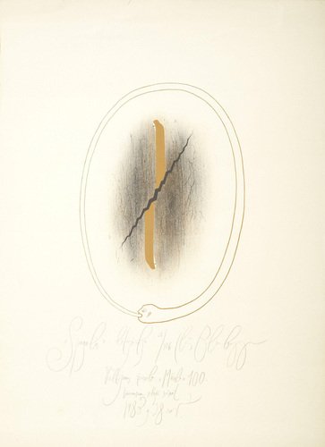 A Mirror, 1983, Lithograph