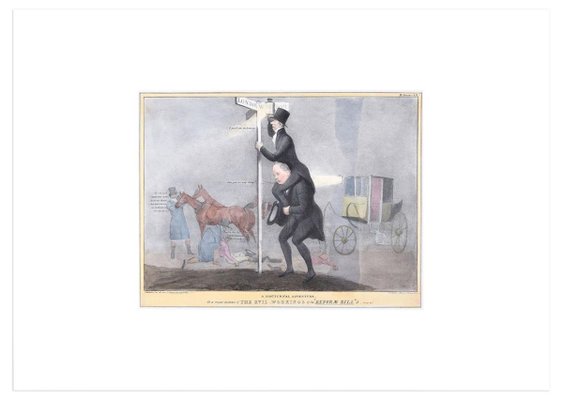 A Nocturnal Adventure – Reform Bill! - Lithograph by J. Doyle - 1831 1831-ZCI-757355