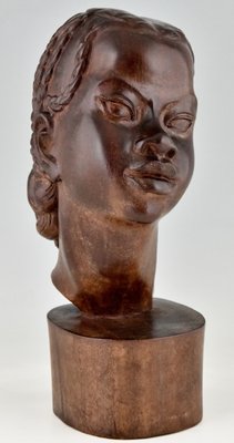 A. Ramarson, Hand-Carved Sculpture, 1959, Wood-KTN-1069046