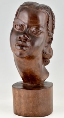 A. Ramarson, Hand-Carved Sculpture, 1959, Wood-KTN-1069046