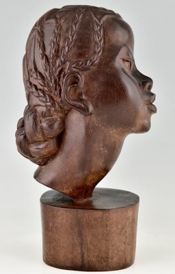 A. Ramarson, Hand-Carved Sculpture, 1959, Wood-KTN-1069046