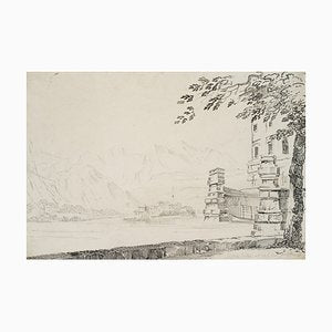 A. Senape, Isola Bella im Lake Maggiore, 19th-century, Pen-OJR-1273405