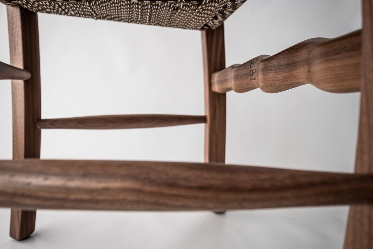 A Signurina - Mora Chair in Walnut by Antonio Aricò for MYOP