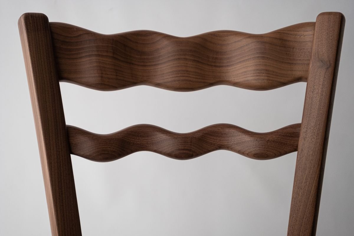 A Signurina - Mora Chair in Walnut by Antonio Aricò for MYOP