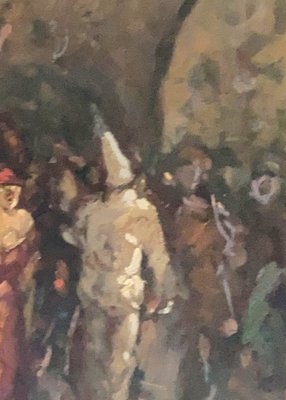 A.Sogliano, Carnival, 1950s, Oil on Tablet-VHF-1058755