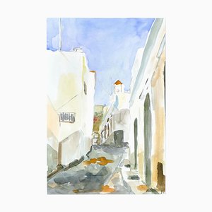 A Summer Road - Original Watercolor by Armin Guther - 1997 1997-ZCI-760953