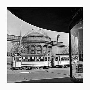 A Tram Passes the Kunsthalle at Hamburg, Germany 1938, Printed 2021-DYV-992034