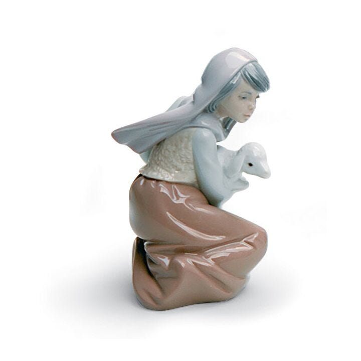 Lost Lamb Nativity Figurine by Lladró