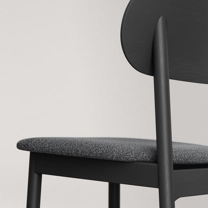 Decotique Elephant Dining Chair Black/Anthracite Bouclé