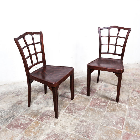 A562 Dining Chairs by Otto Prutscher for Thonet, 1890s, Set of 2