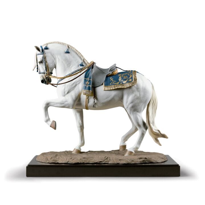 Spanish pure breed Sculpture by Lladró