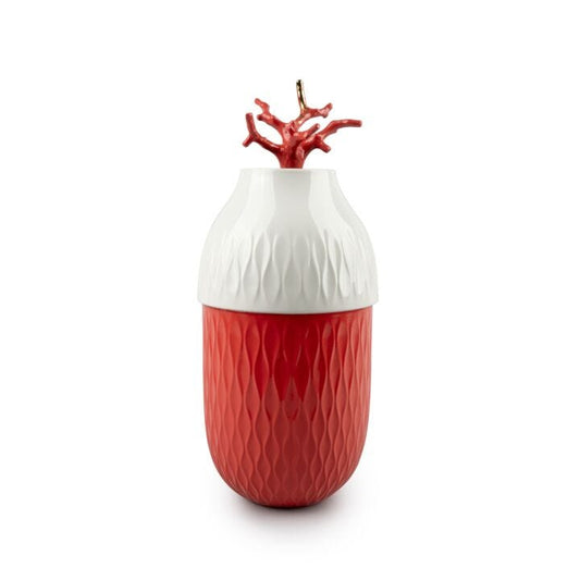 Coral Vase by Lladró