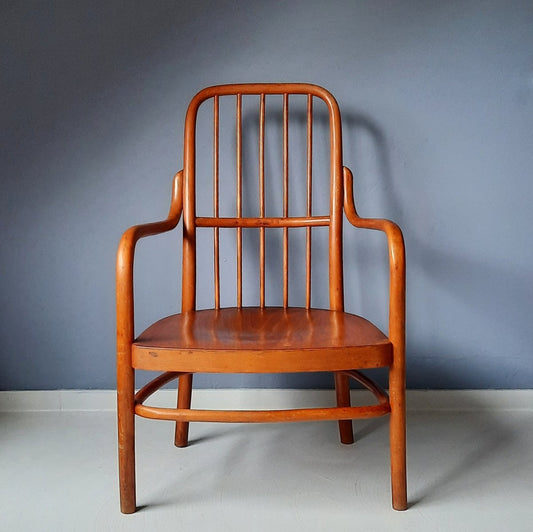 A63 F Armchair by Aldolf G. Schneck for Thonet, 1920s