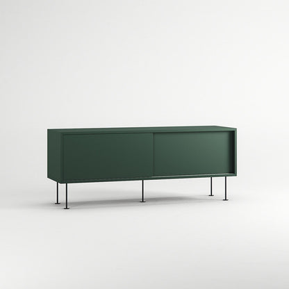Decotique Vogue TV Bench with Legs 136 Green/Black