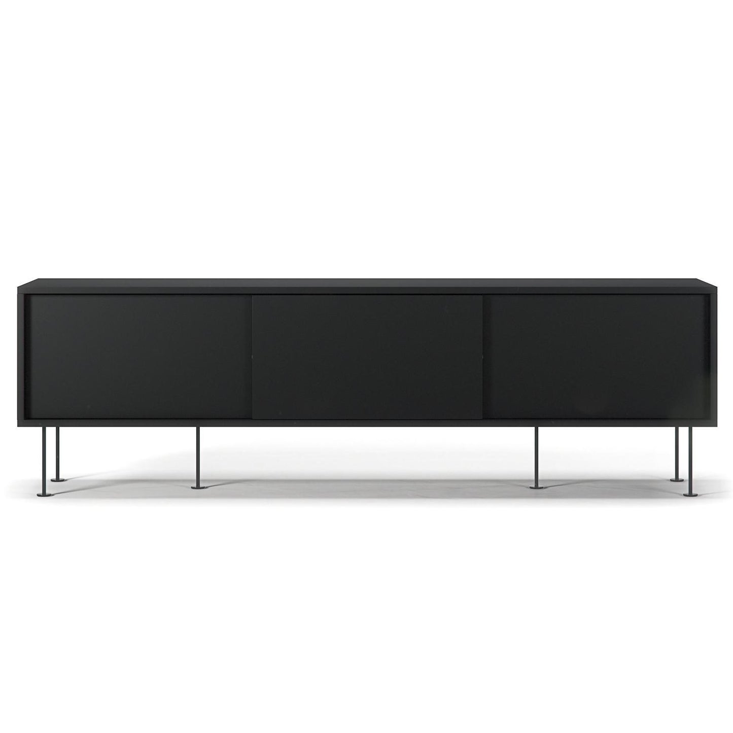 Decotique Vogue TV Bench With Legs 180 Anthracite/ Black