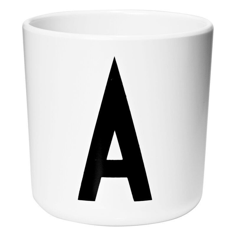 Arne Jacobsen kids cup by Design Letters #Ecozen, A-Z #Q