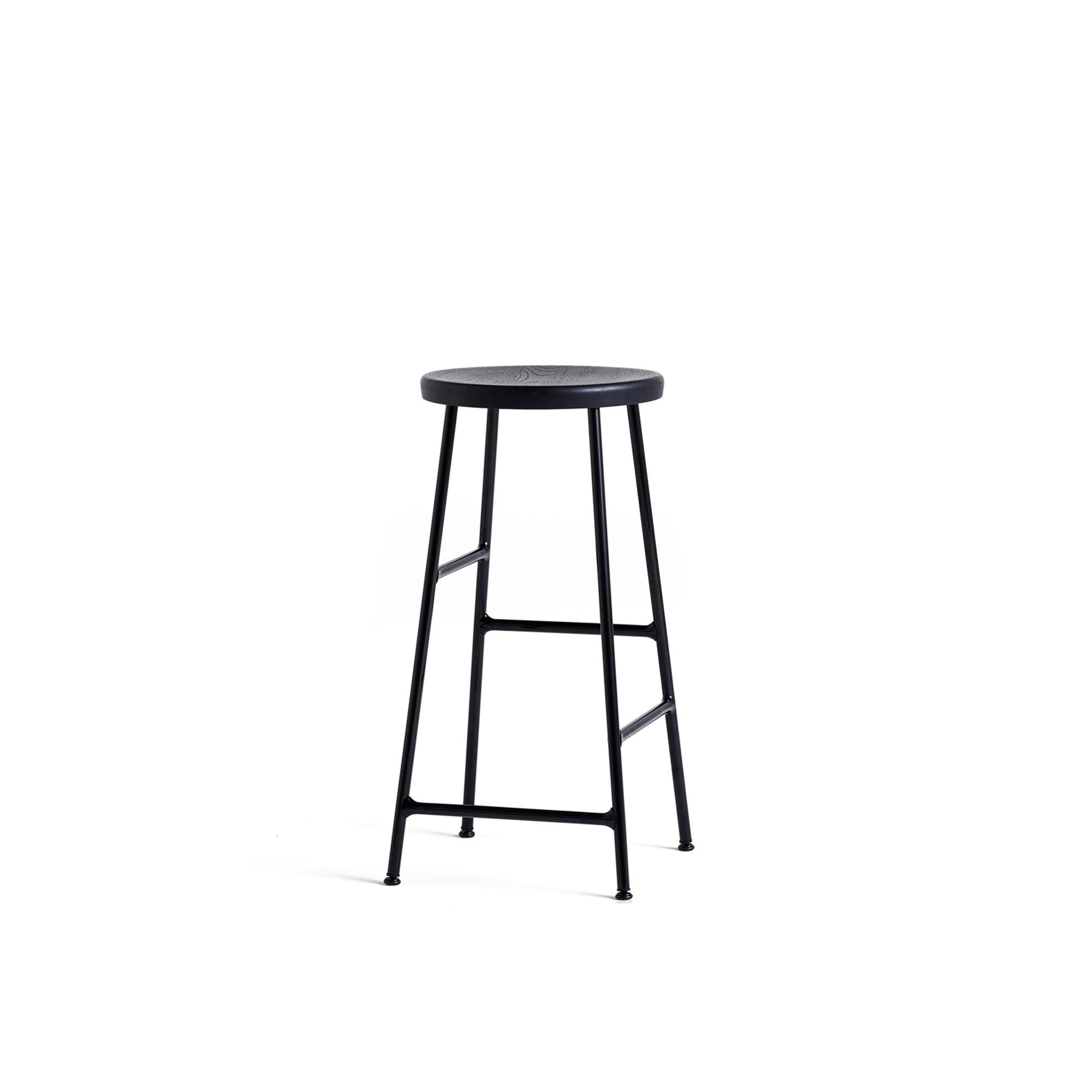 Cornet Bar Stool H65 by HAY #Black