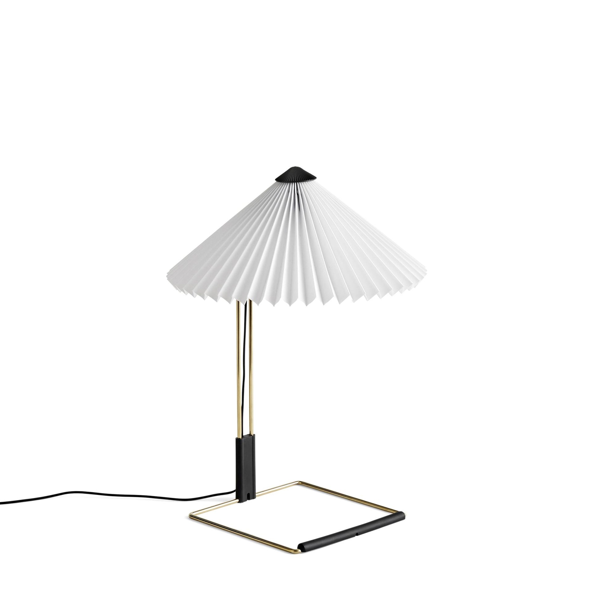 Matin Table Lamp 300 by HAY #Chrome/ White