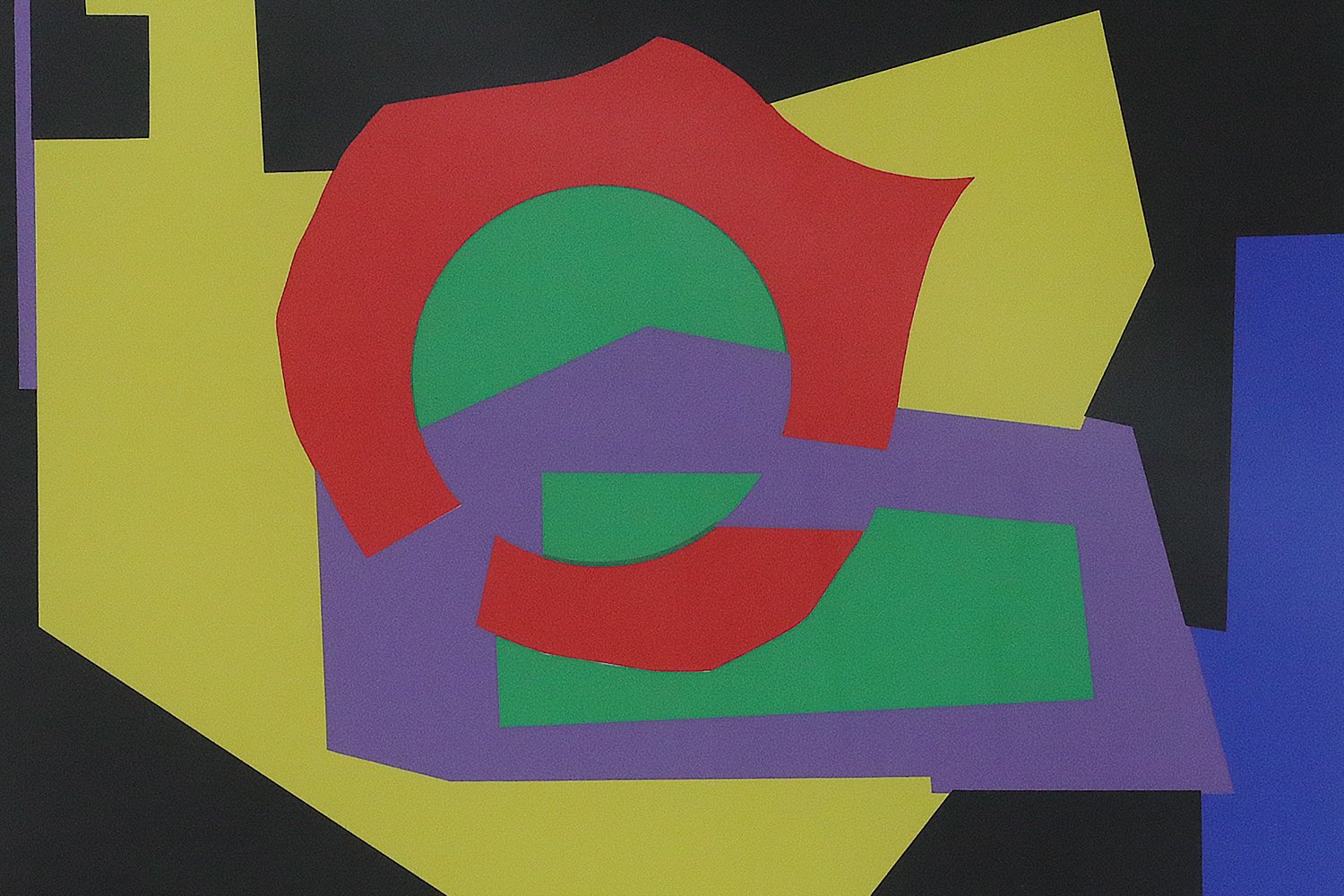 Aage Schmidt, Aage Schmidt, Komposition, Color Lithography, 1987, Framed, 1987, Lithograph