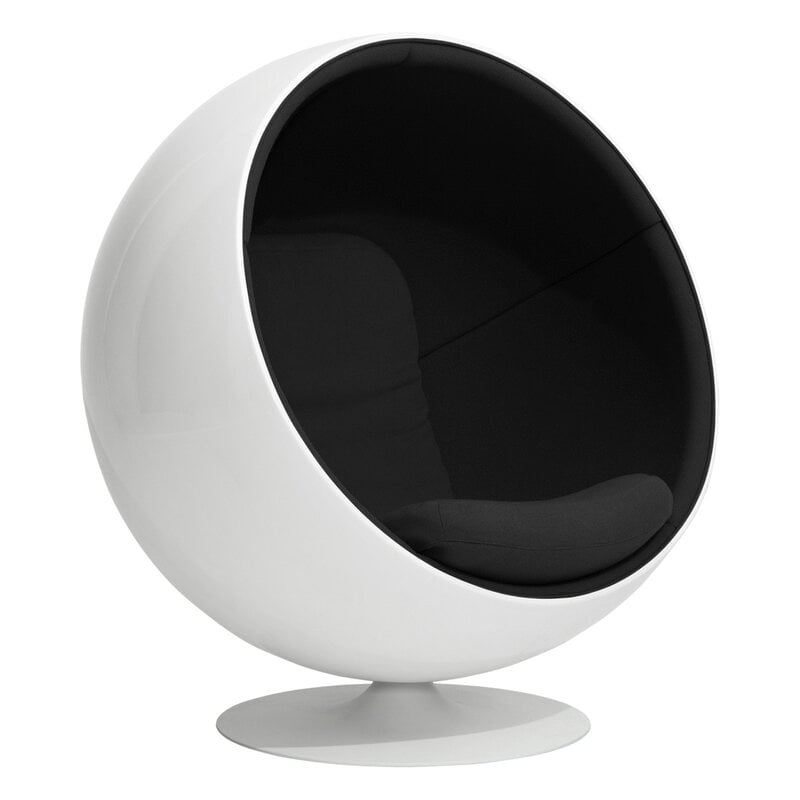Ball Chair by Eero Aarnio Originals #white - black #