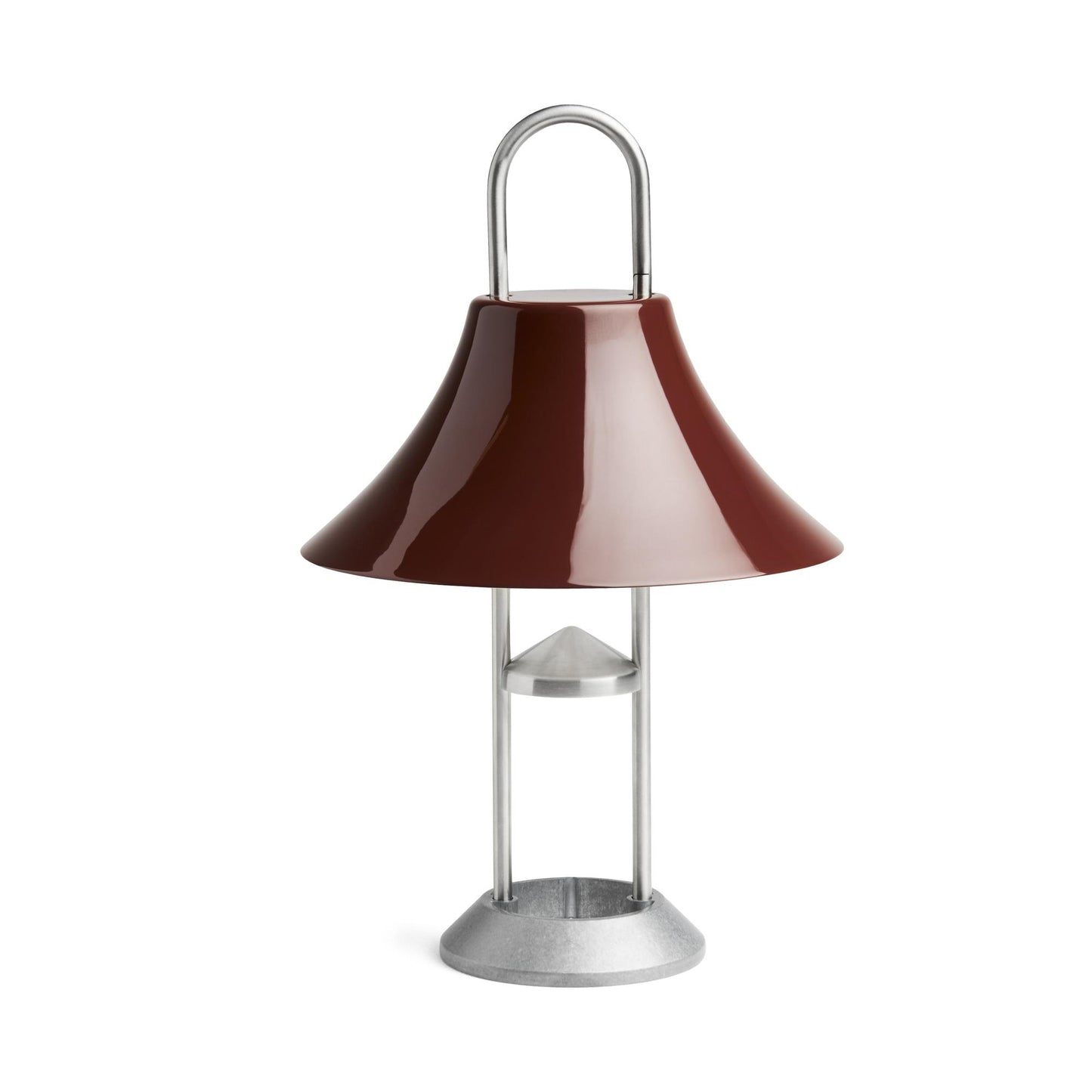 Mousqueton Portable Lamp by HAY #Iron Red