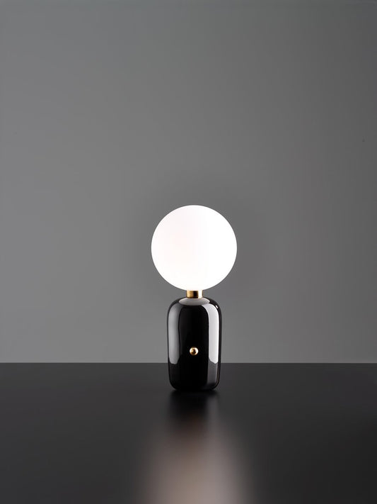 Aballs M Gr Table Lamp in Black by Jaime Hayon, 2013