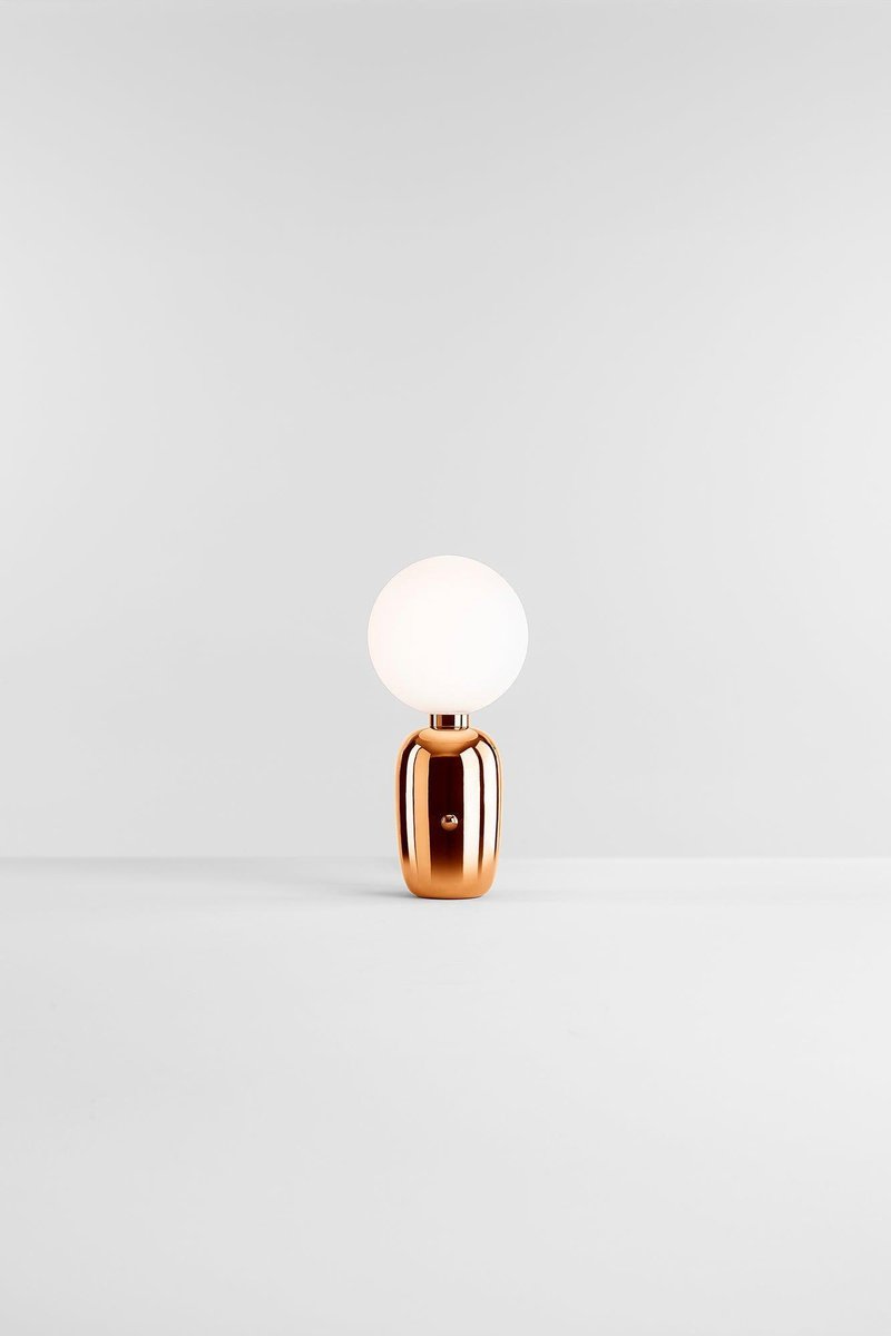 Aballs M Pe Table Lamp in Golden by Jaime Hayon, 2013