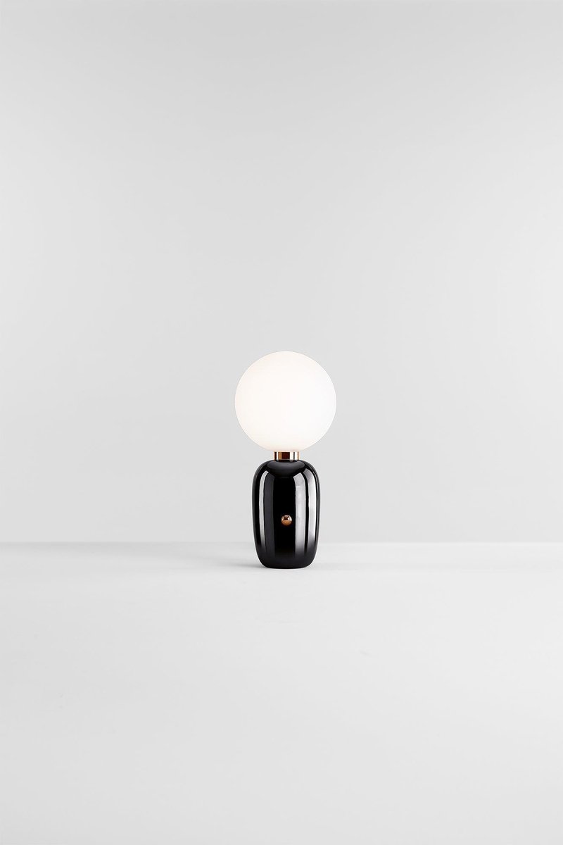 Aballs M Pe Table Lamp in Golden by Jaime Hayon, 2013