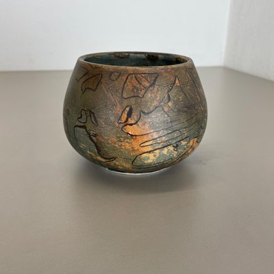 Abstract Ceramic Studio Pottery Object by Gerhard Liebenthron, Germany, 1970s-QZ-1114576