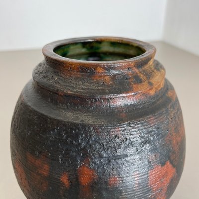 Abstract Ceramic Studio Pottery Vase by Gerhard Liebenthron, Germany, 1970s-QZ-1114575