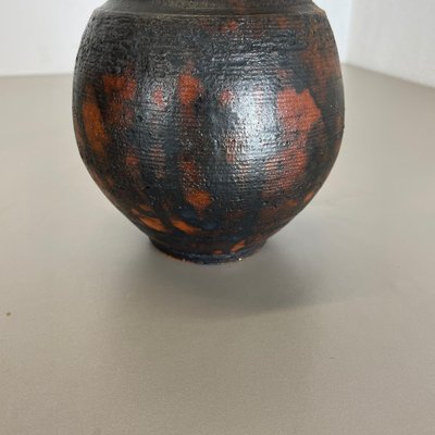 Abstract Ceramic Studio Pottery Vase by Gerhard Liebenthron, Germany, 1970s-QZ-1114575