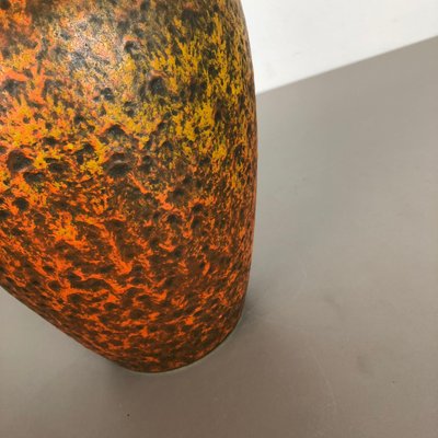 Abstract Colorful Pottery Floor Vase from Silberdistel, Germany, 1950s-QZ-1114563