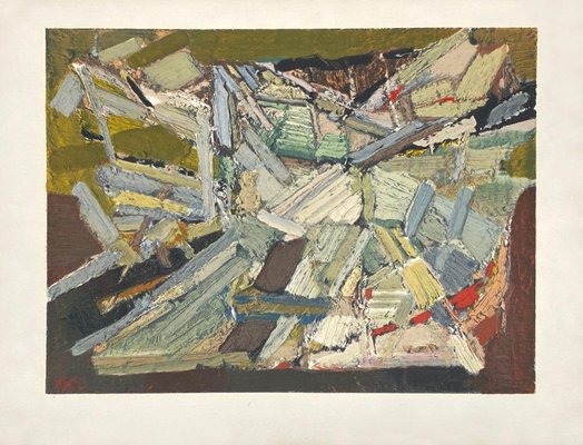 Abstract Composition by Nicolas De Staël-FMZ-920735