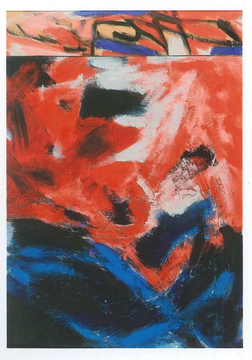 Abstract Expression - Oil Painting 1994 by Giorgio Lo Fermo 1994