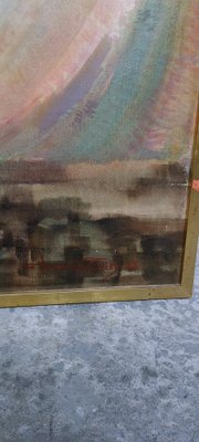 Abstract Figure, 1966, Oil on Canvas, Framed-AIF-1795948