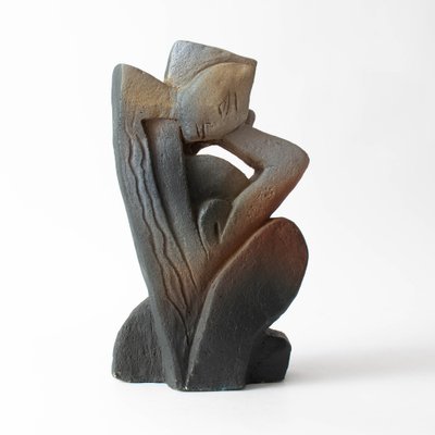 Abstract Figure in Ceramic, 1980s-IXK-1408760