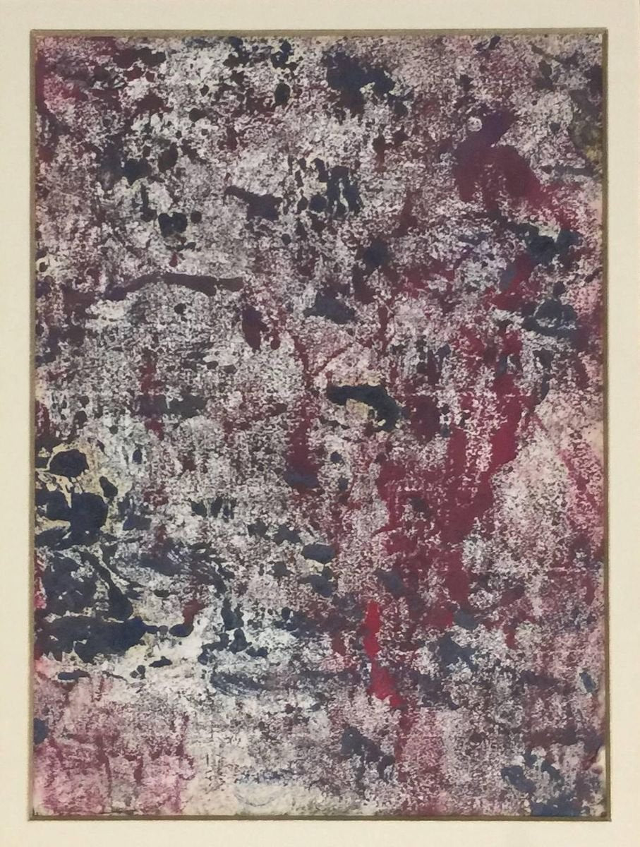 Abstract Flock - Monotype, Oil and Tempera on Paper - 1965 ca. 1965 ca