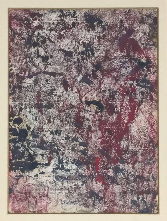 Abstract Flock - Monotype, Oil and Tempera on Paper - 1965 ca. 1965 ca