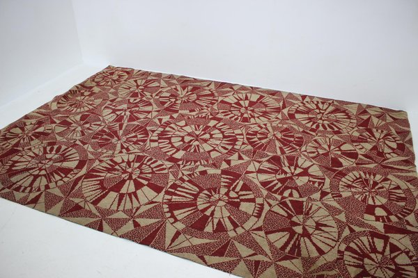 Abstract Geometric Carpet, 1960s-TZ-973357