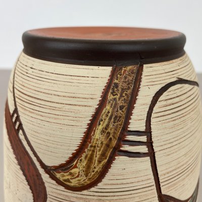 Abstract German Colorful Ceramic Pottery Vase by Franz Schwaderlapp for Sawa, 1950s-QZ-1143226