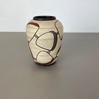 Abstract German Colorful Ceramic Pottery Vase by Franz Schwaderlapp for Sawa, 1950s-QZ-1143226