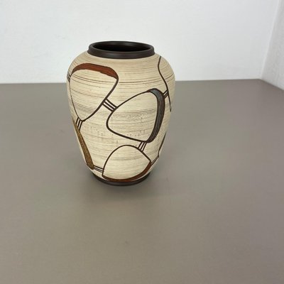 Abstract German Colorful Ceramic Pottery Vase by Franz Schwaderlapp for Sawa, 1950s-QZ-1143226