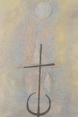 Abstract Painting with Cross-AOI-1106769