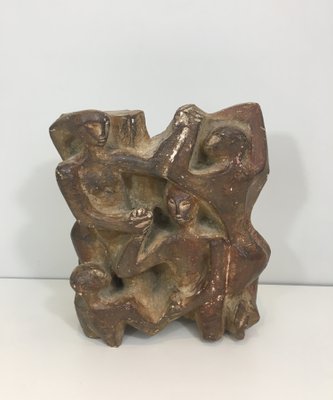 Abstract Plaster Sculpture, 1950s-BA-429715