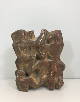 Abstract Plaster Sculpture, 1950s-BA-429715