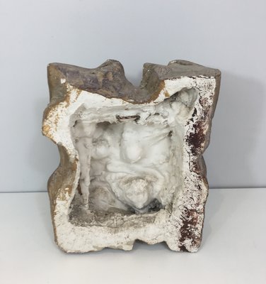 Abstract Plaster Sculpture, 1950s-BA-429715