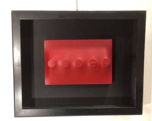 Abstract Red Painting, Acrylic, Framed-RDZ-1315068