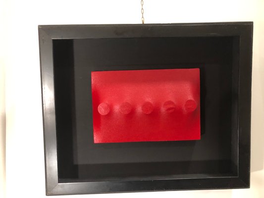 Abstract Red Painting, Acrylic, Framed-RDZ-1315068